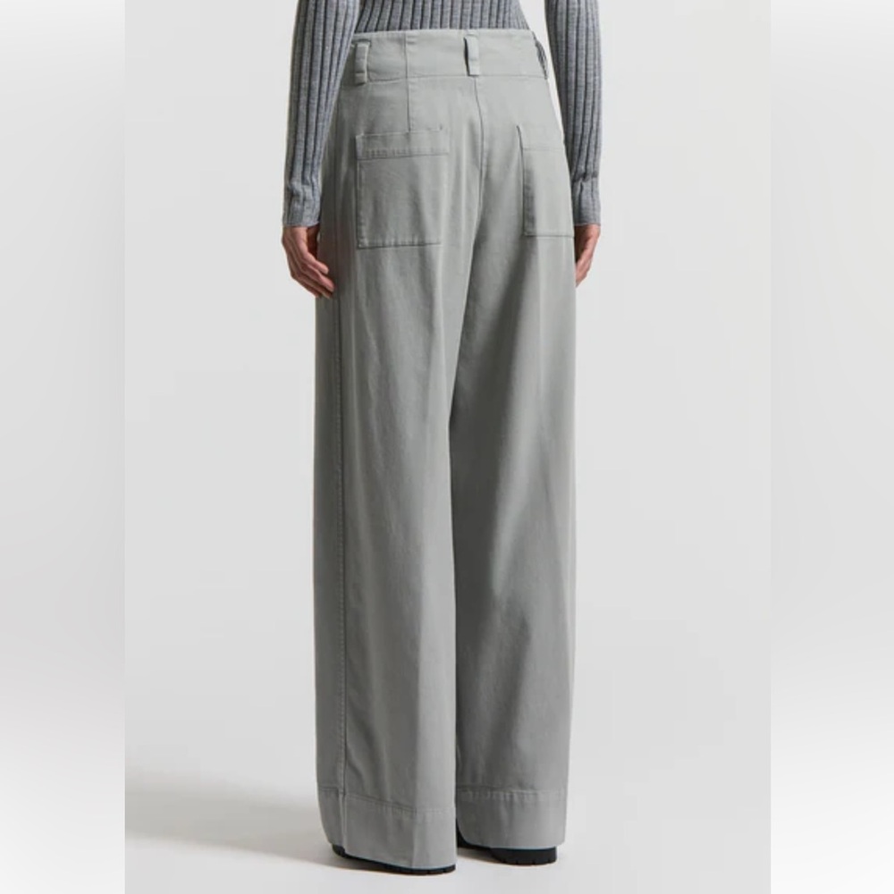Peserico Soft stretch cotton gabardine trousers - Picture 4 of 4